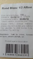 Fromage de chèvre au lait cru