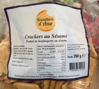Crackers au sesame