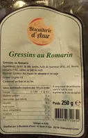 Gressins au Romarin