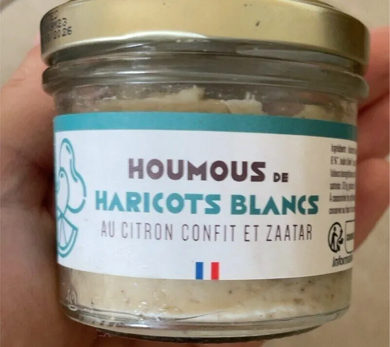 Houmous de Haricots Blancs au citron confit et Zaatar