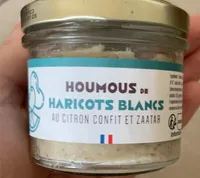 Houmous de Haricots Blancs au citron confit et Zaatar