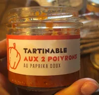 Tartinades aux 2 poivrons