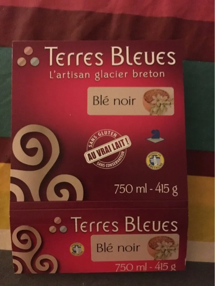 Glace au blé noir
