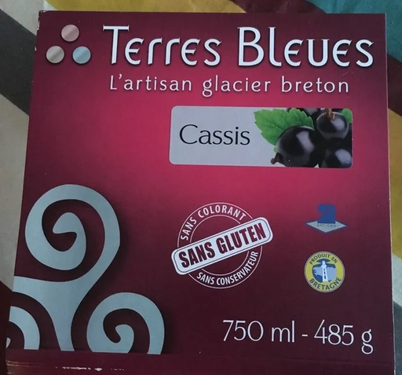 Glace cassis
