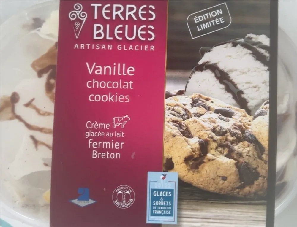 Vanille chocolat cookies