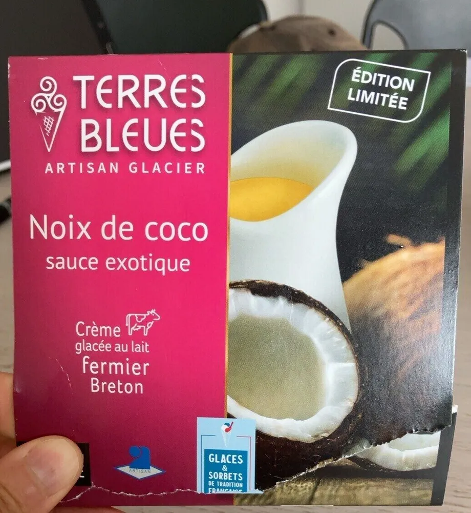 Glace noix de coco