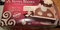 Bûche glacée Chocolat-noix de coco