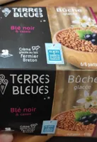 Bûche glacée blé noir&cassis