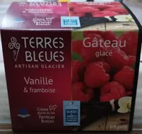 Gâteau glacé vanille &framboise