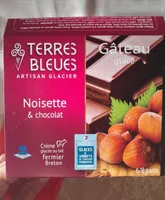 Gâteau glacé noisette.et chocolat
