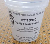 P'TIT SOLO Vanille et Sauce caramel