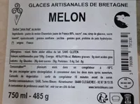 Glace artisanale MELON