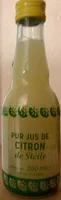 Pur jus de citron de Sicile
