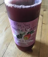Pur jus de pomme cassis