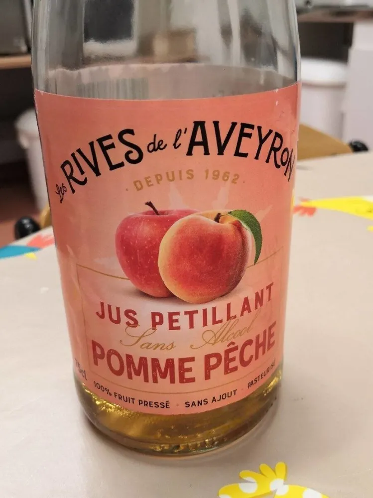Jus pétillant sans alcool