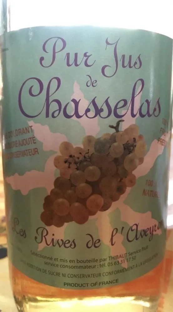 Pur jus de Chasselas