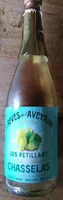 Jus pétillant sans alcool chasselas