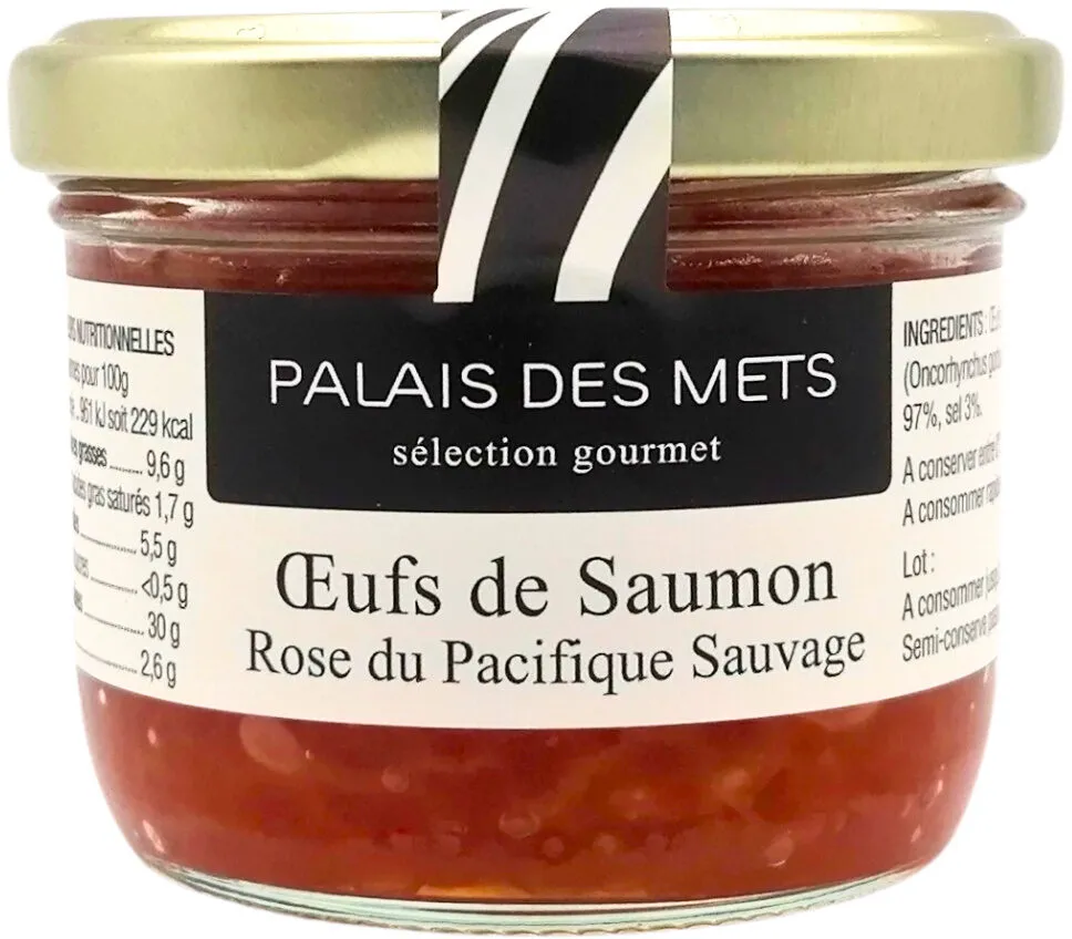 Oeufs de saumon keta du Pacifique
