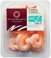 Queues de gambas cocktail