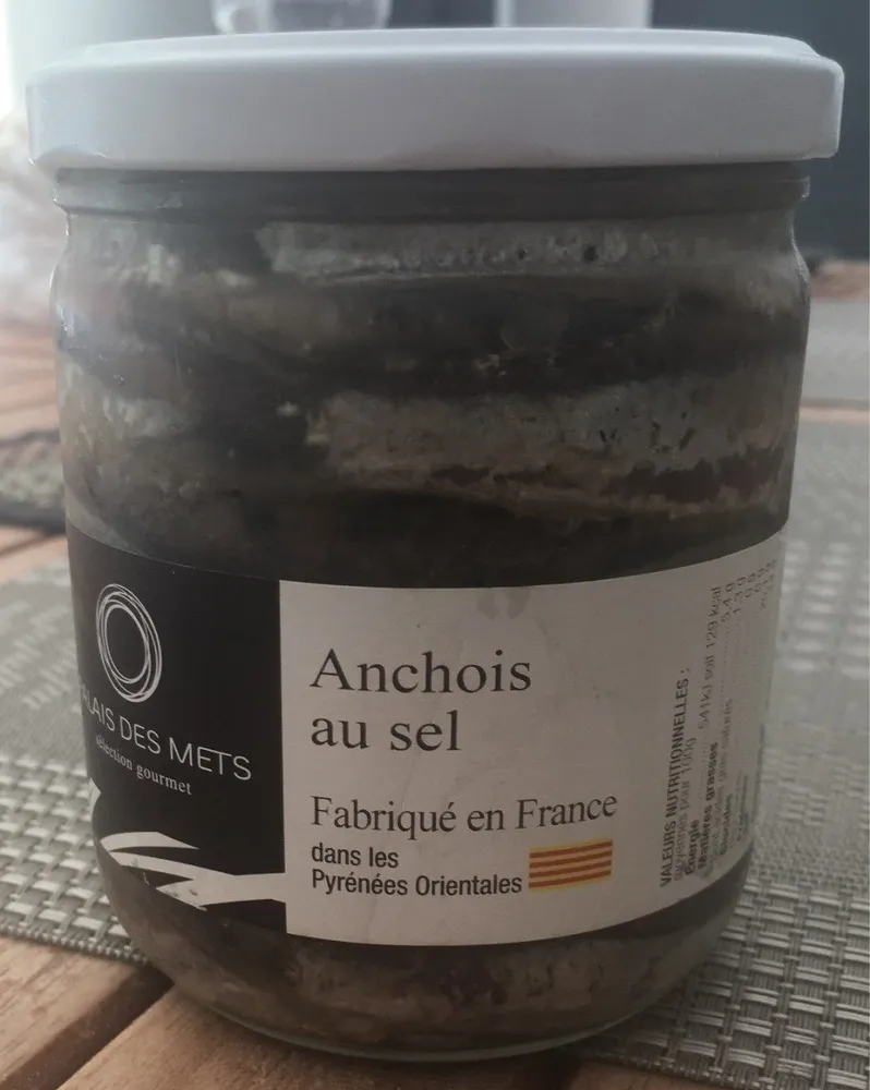 Anchois au sel