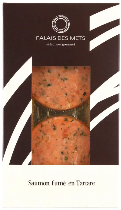 Saumon fumé en tartare
