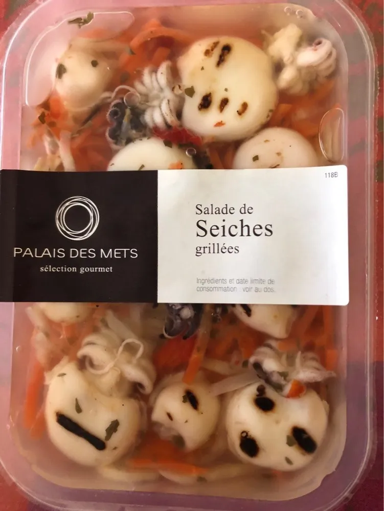 salade de seiches grillées
