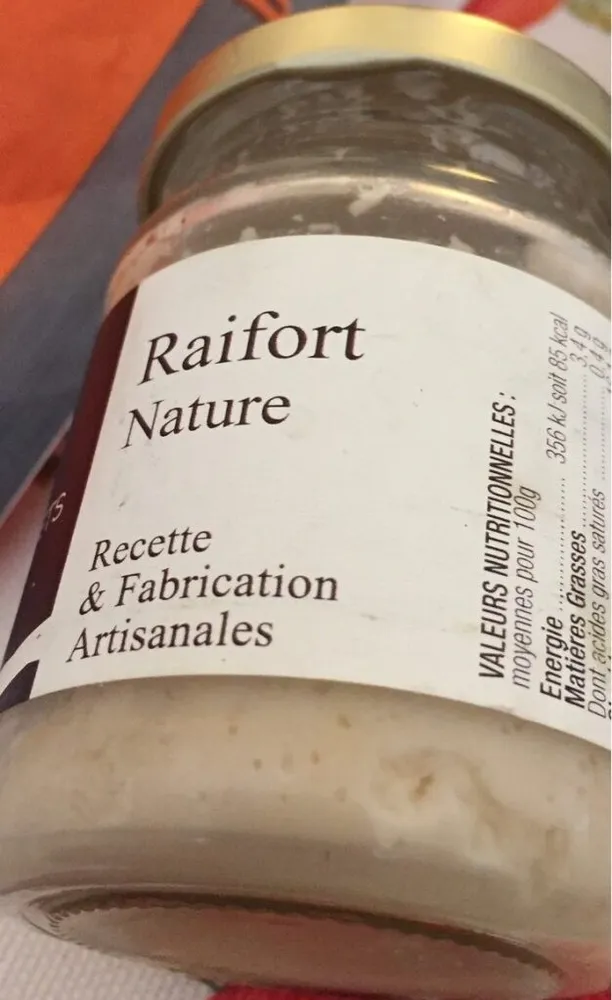 Raifort nature