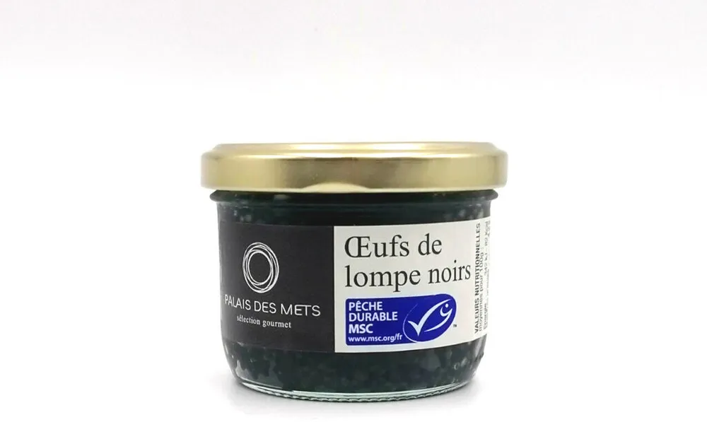 Oeufs de lompe noirs