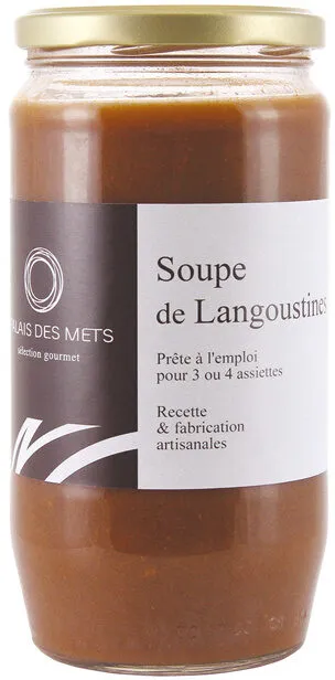 Soupe de langoustines
