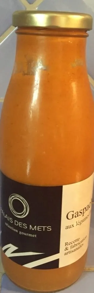Gaspacho aux légumes frais