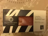 Lamelles de saumon Atlantique fume