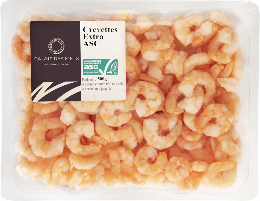 Crevettes extra ASC