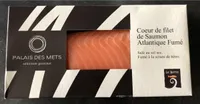 Coeur de filet de saumon atlantique fumé