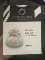 Burrata avec lait de bufflonne