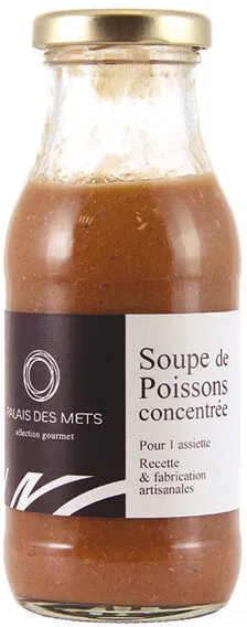 Soupe de poissons de Méditerranée concentrée à 50%