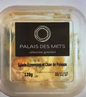 Salade Ecrevisses et chair de poisson