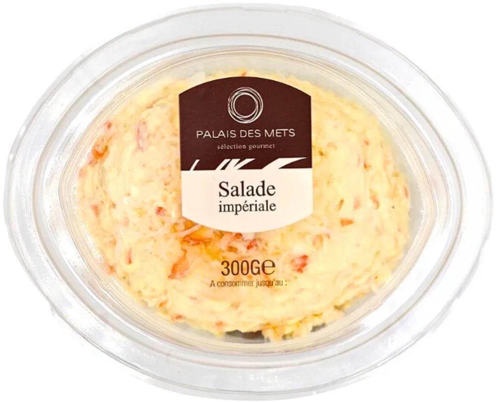 Salade chair poisson crabe
