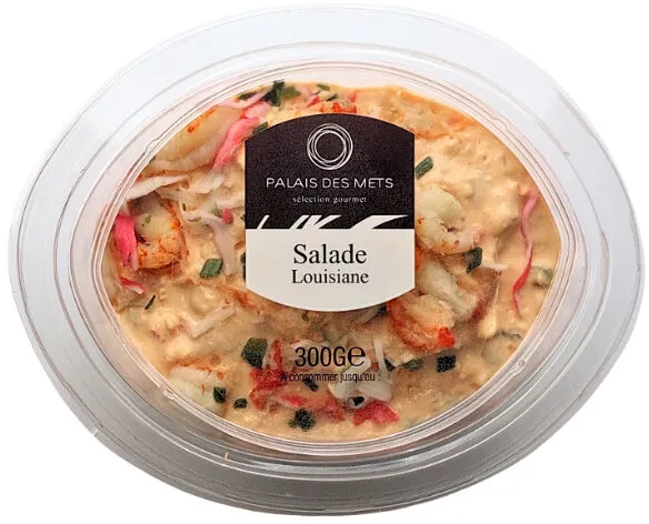 Salade écrevisses chair de poisson