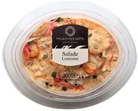 Salade écrevisses chair de poisson
