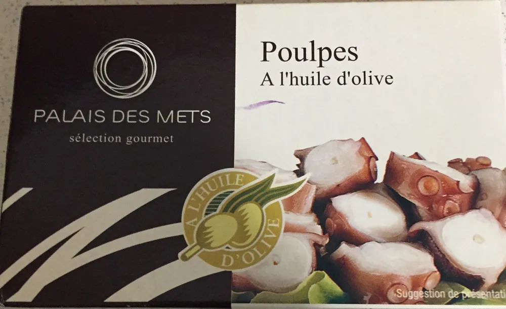 Poulpes a l'huile d'olive