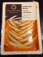 Anchois Frais Marinés Aromatisés à l'Escabèche