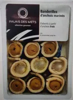 Banderilles d'anchois marinés