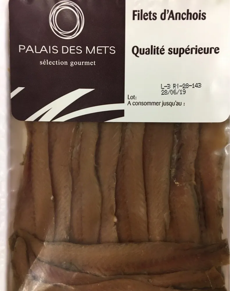 Filets d'anchois