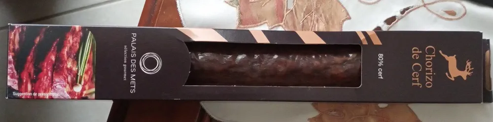 Chorizo de cerf