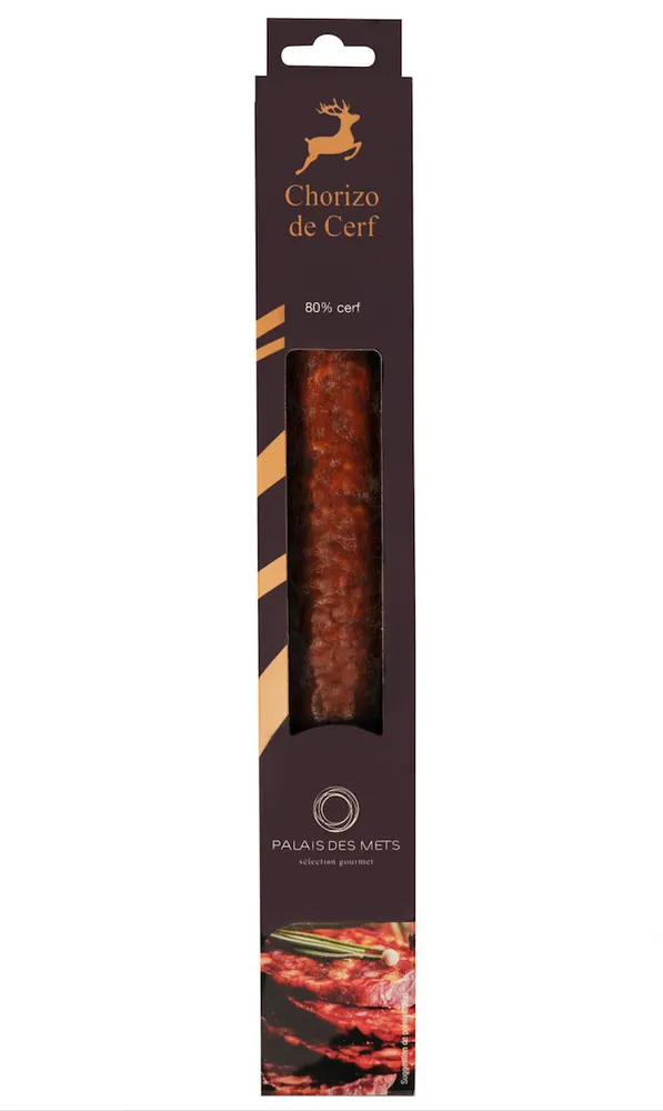 Chorizo de cerf