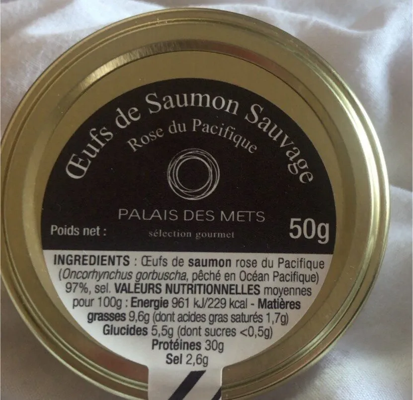 Oeufs de saumon sauvage