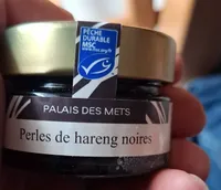 Perles de hareng noires