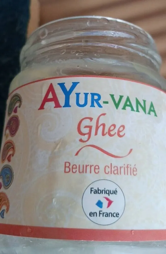 Ghee ayur-vana beurre clarifié