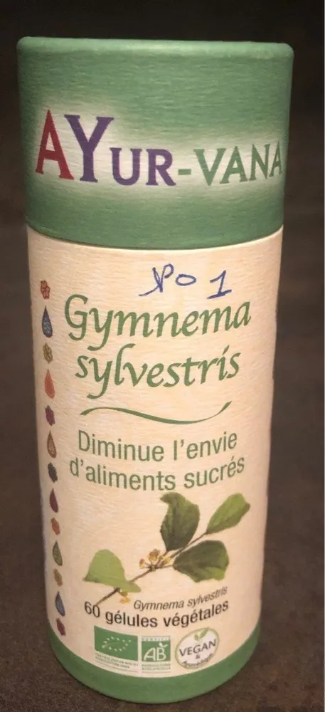 Ayur Vana Gymnema Sylvestris Bio 60 Gélules