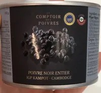 Poivre noir entier